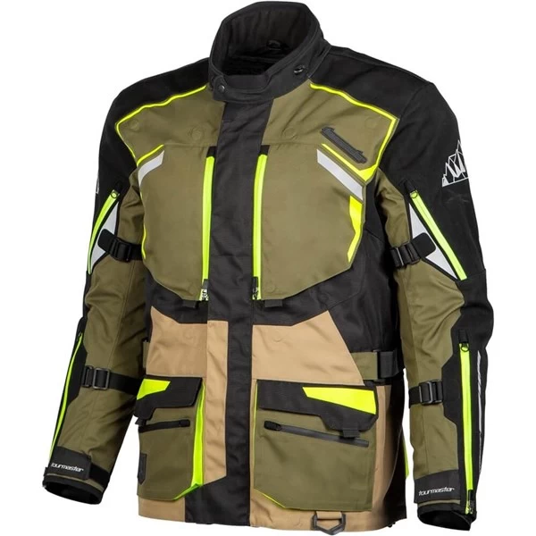 Tourmaster Horizon Line Highlander Waterproof Textile Jacket 3 Tourmaster Horizon Line Highlander Waterproof Textile Jacket