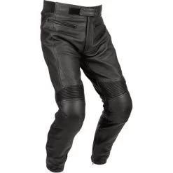 Noru Kuro Vented Leather Pants