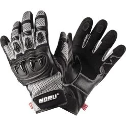 Noru Kiryu Vented Leather / Textile Gloves -Fly Racing Store 04 7403 2107 03 B