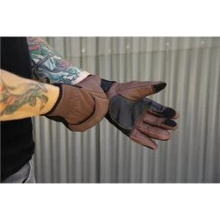 Biltwell Borrego Leather Gloves -Fly Racing Store 072 1506 0201 301 D