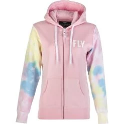 Fly Racing Tie-Dye Women's Zip Hoody -Fly Racing Store 132 358 0071L