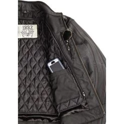 Joe Rocket Vintage Rocket Leather Jacket -Fly Racing Store 225 1680 1002 B