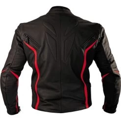 Motonation Dominator Vented Leather Jacket -Fly Racing Store 855 JDM BKRD 40 A