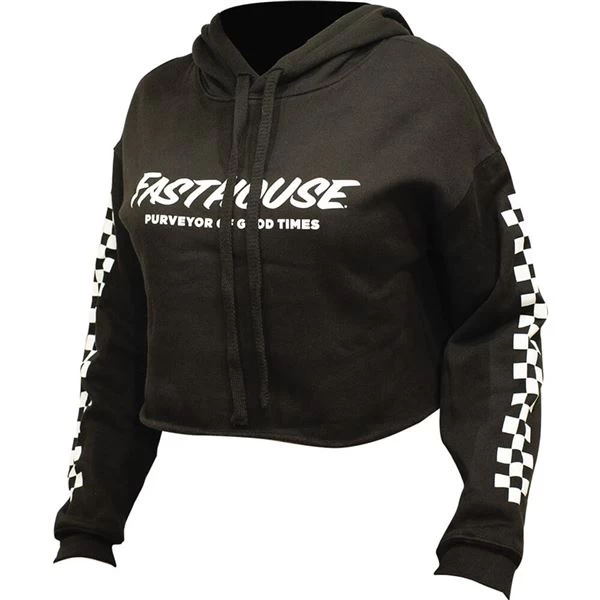 Fasthouse Logo Crop Women's Pullover Hoody 4 Fasthouse Logo Crop Women's Pullover Hoody - Image 2