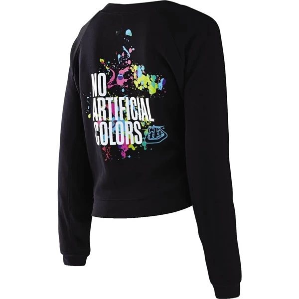 Troy Lee Designs No Artificial Colors Women's Crop Sweatshirt 5 Troy Lee Designs No Artificial Colors Women's Crop Sweatshirt - Image 3